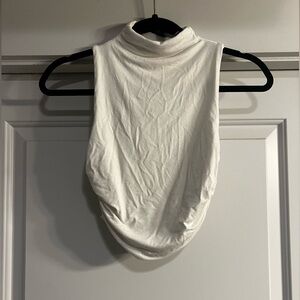 Forever 21 white cropped top